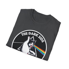 Load image into Gallery viewer, Dark Side of The Meow Tee on Softstyle