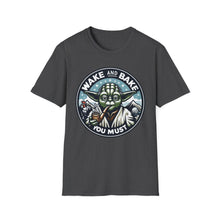 Load image into Gallery viewer, Yoda Wake And Bake Tee on Softstyle