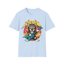 Load image into Gallery viewer, Hard Rock Kitty -- Yellow -- On Gildan Softstyle T-Shirt