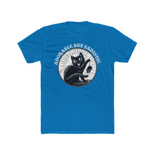Load image into Gallery viewer, Adorable But Sadistic Cat Tee on Next Level