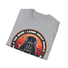 Load image into Gallery viewer, Vader Dark Side On Gildan Softstyle Tee