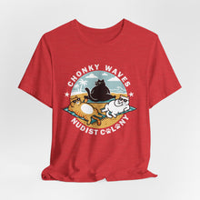 Load image into Gallery viewer, Chonky Waves Tee on Bella Canvas