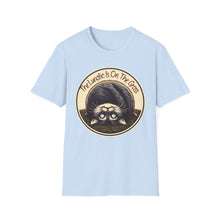 Load image into Gallery viewer, Dark Side of The Cat Tee on Softstyle