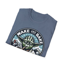 Load image into Gallery viewer, Yoda Wake And Bake Tee on Softstyle