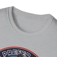 Load image into Gallery viewer, Han Solo Unicycle On Gildan Softstyle Tee