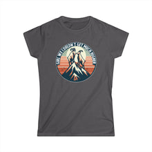 Load image into Gallery viewer, Goats Love The Doors on Women's Softstyle Tee