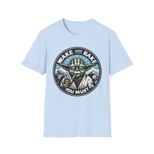 Load image into Gallery viewer, Yoda Wake And Bake Tee on Softstyle