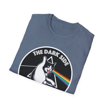 Load image into Gallery viewer, Dark Side of The Meow Tee on Softstyle