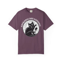 Load image into Gallery viewer, Adorable But Sadistic on Comfort Colors T-shirt