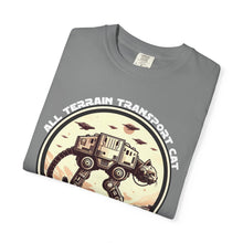 Load image into Gallery viewer, All Terrain Transport Cat on Comfort Colors T-Shirt