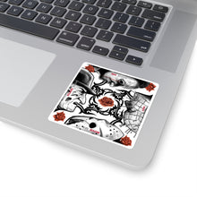 Load image into Gallery viewer, Red Hot Movie Killers Square Stickers