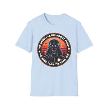 Load image into Gallery viewer, Vader Dark Side On Gildan Softstyle Tee