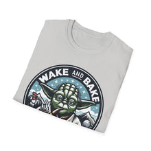 Load image into Gallery viewer, Yoda Wake And Bake Tee on Softstyle