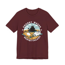 Load image into Gallery viewer, Chonky Waves Tee on Bella Canvas