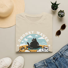 Load image into Gallery viewer, Chonky Waves T-Shirt on Softstyle