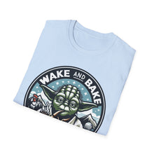 Load image into Gallery viewer, Yoda Wake And Bake Tee on Softstyle