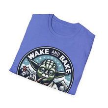 Load image into Gallery viewer, Yoda Wake And Bake Tee on Softstyle