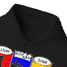 Load image into Gallery viewer, A Licky Boom Boom Kitty on Unisex Heavy Blend™ Hoodie