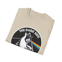 Load image into Gallery viewer, Dark Side of The Meow Tee on Softstyle