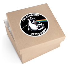 Load image into Gallery viewer, Dark Side of The Meow Round Sticker