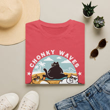 Load image into Gallery viewer, Chonky Waves T-Shirt on Softstyle