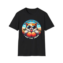Load image into Gallery viewer, Naughty Kitty Def Leopard Tee on Softstyle