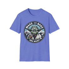 Load image into Gallery viewer, Yoda Wake And Bake Tee on Softstyle