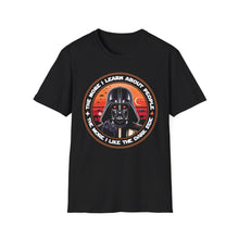 Load image into Gallery viewer, Vader Dark Side On Gildan Softstyle Tee