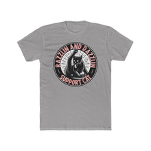 Load image into Gallery viewer, Razzle Dazzle Support Cat on Next Level T-Shirt