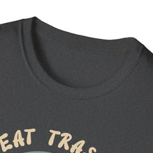 Load image into Gallery viewer, Eat Trash & Get Lucky on Gildan Softstyle T-Shirt