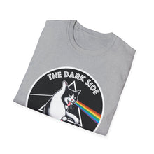Load image into Gallery viewer, Dark Side of The Meow Tee on Softstyle