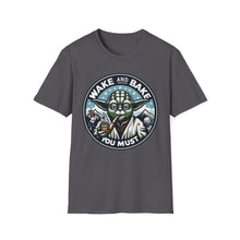 Load image into Gallery viewer, Yoda Wake And Bake Tee on Softstyle