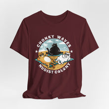 Load image into Gallery viewer, Chonky Waves Tee on Bella Canvas