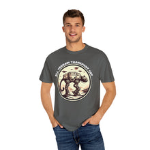 Load image into Gallery viewer, All Terrain Transport Cat on Comfort Colors T-Shirt