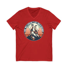 Load image into Gallery viewer, Goats Love The Doors on V-Neck Balla Canvas