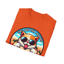 Load image into Gallery viewer, Naughty Kitty Def Leopard Tee on Softstyle