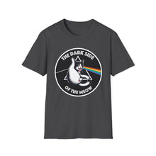 Load image into Gallery viewer, Dark Side of The Meow Tee on Softstyle