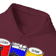 Load image into Gallery viewer, A Licky Boom Boom Kitty on Unisex Heavy Blend™ Hoodie
