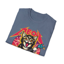 Load image into Gallery viewer, Hard Rock Kitty -- Pink -- On Gildan Softstyle T-Shirt