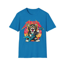 Load image into Gallery viewer, Hard Rock Kitty -- Pink -- On Gildan Softstyle T-Shirt