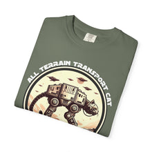 Load image into Gallery viewer, All Terrain Transport Cat on Comfort Colors T-Shirt