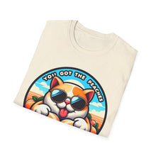 Load image into Gallery viewer, Naughty Kitty Def Leopard Tee on Softstyle