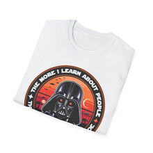 Load image into Gallery viewer, Vader Dark Side On Gildan Softstyle Tee
