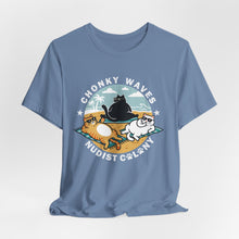 Load image into Gallery viewer, Chonky Waves Tee on Bella Canvas
