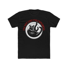 Load image into Gallery viewer, Exploring Cat on Next Level T-Shirt