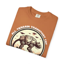 Load image into Gallery viewer, All Terrain Transport Cat on Comfort Colors T-Shirt