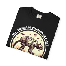 Load image into Gallery viewer, All Terrain Transport Cat on Comfort Colors T-Shirt