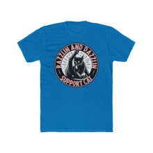 Load image into Gallery viewer, Razzle Dazzle Support Cat on Next Level T-Shirt