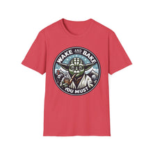 Load image into Gallery viewer, Yoda Wake And Bake Tee on Softstyle