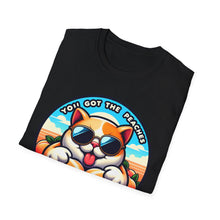 Load image into Gallery viewer, Naughty Kitty Def Leopard Tee on Softstyle
